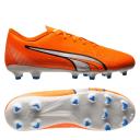 Puma Ultra Play Kids Football Boots Orange/White US 1