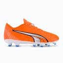 Puma Ultra Play Kids Football Boots Orange/White US 4