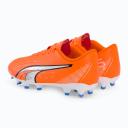 Puma Ultra Play Kids Football Boots Orange/White US 4