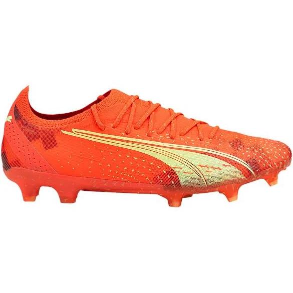 Puma Ultra Ultimate FG/AG Orange Mens Football Boots