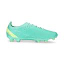 Puma Ultra Ultimate FG/AG Peppermint/White/Yellow Footwear Size M 4.5