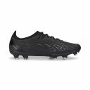 Puma Ultra Ultimate FG/AG Soccer Cleats Shoes, Black/White, 13