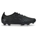 Puma Ultra Ultimate FG/AG Soccer Cleats Shoes, Black/White, 8
