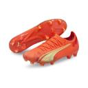 Puma Ultra Ultimate FG/AG Soccer Cleats Shoes, Fiery Coral/Fizzy Light/Black, 6.5