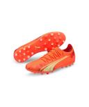 Puma Ultra Ultimate MG Orange Mens Football Boots - Size UK 7