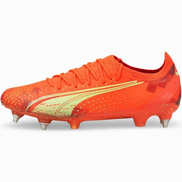 Puma Ultra Ultimate MxSG Orange Mens Football Boots