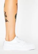 Puma Women's Carina L Sneakers, Black White Silver, 4.5 UK
