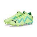 Puma Women's Future Ultimate FG Soccer Cleats, Size 10.5, Green/Blue