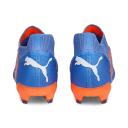 Puma Women's Future Ultimate FG Soccer Cleats, Size 11.5, Blue/Orange