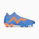 Puma Women's Future Ultimate FG Soccer Cleats, Size 11.5, Blue/Orange