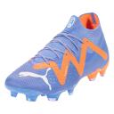 Puma Women's Future Ultimate FG Soccer Cleats, Size 11.5, Blue/Orange