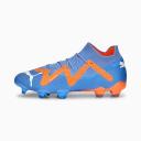 Puma Women's Future Ultimate FG Soccer Cleats, Size 11.5, Blue/Orange