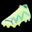 Puma Women's Future Ultimate FG Soccer Cleats, Size 11.5, Green/Blue