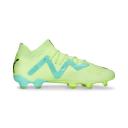 Puma Women's Future Ultimate FG Soccer Cleats, Size 8.5, Green/Blue