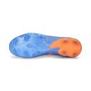 Puma Women's Future Ultimate FG Soccer Cleats, Size 9.5, Blue/Orange