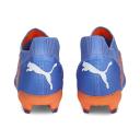 Puma Women's Future Ultimate FG Soccer Cleats, Size 9.5, Blue/Orange