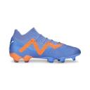 Puma Women's Future Ultimate FG Soccer Cleats, Size 9.5, Blue/Orange