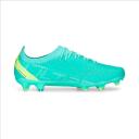 Puma Women's Ultra Ultimate FG Soccer Cleats, Size 11.5, Blue/Green