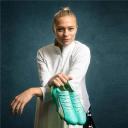 Puma Women's Ultra Ultimate FG Soccer Cleats, Size 11.5, Blue/Green