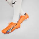 Puma Women's Ultra Ultimate FG Soccer Cleats, Size 7.5, Orange/White