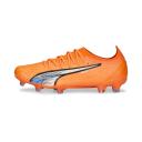 Puma Women's Ultra Ultimate FG Soccer Cleats, Size 7.5, Orange/White
