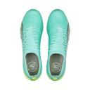 Puma Women's Ultra Ultimate FG Soccer Cleats, Size 8, Blue/Green