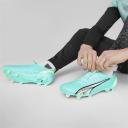 Puma Women's Ultra Ultimate FG Soccer Cleats, Size 8, Blue/Green