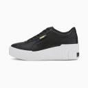 Puma Womens Cali Wedge - Black / White