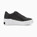 Puma Womens Cali Wedge - Black / White