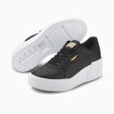 Puma Womens Cali Wedge - Black / White