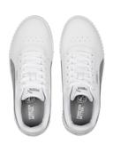 Puma Womens Carina 2.0 Space Metallics - White / Matte Silver