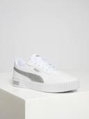 Puma Womens Carina 2.0 Space Metallics - White / Matte Silver