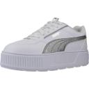 Puma Womens Karmen Rebelle Space Metallics - White / Matte Silver