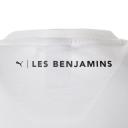 Puma x Les Benjamins Logo T-Shirt Casual Graphic Mens Top White 578532 02