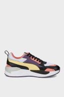 Puma X-Ray 2 Square Shoes Lilac Yellow Pink - 40.5
