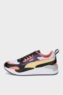Puma X-Ray 2 Square Shoes Lilac Yellow Pink - 40.5