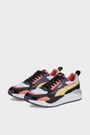 Puma X-Ray 2 Square Shoes Lilac Yellow Pink - 40.5
