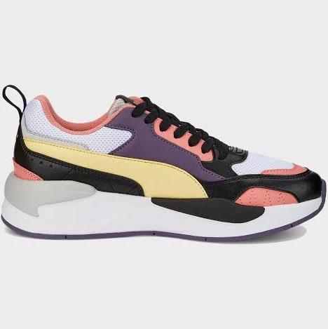 Puma X-Ray 2 Square Shoes Lilac Yellow Pink - 40.5