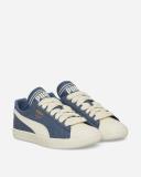 Puma x Rhuigi Clyde Q3 Sneaker (Pristine-Pristine-Inky Blue - 11)