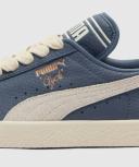 Puma x Rhuigi Clyde Q3 Sneaker (Pristine-Pristine-Inky Blue - 7)