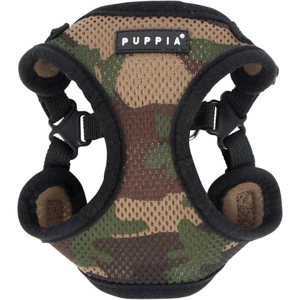 Puppia Soft Harness C - Camo - Small - AfterPay & zipPay Available