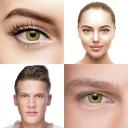 Pure Hazel Freshlook Colorblends Prescription Contact Lenses