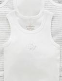 Purebaby 4 Pack Rib Bodysuit