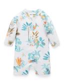 Purebaby Long Sleeve Rashie Sunsuit Jungle Life