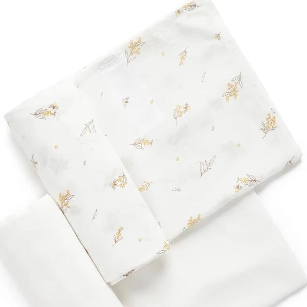 Purebaby Muslin Wrap 2 Pack - Infant