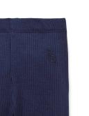 Purebaby Navy Rib Leggings