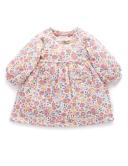 Purebaby Pansy Fleece Dress