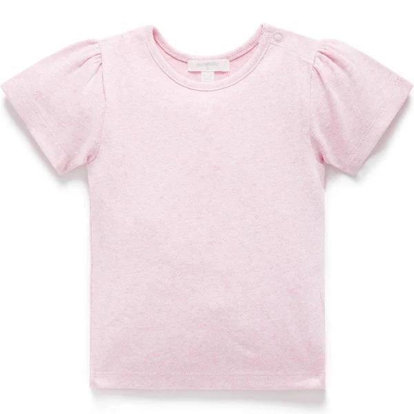 Purebaby Pointelle Tee - Infant