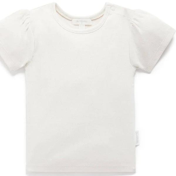 Purebaby Pointelle Tee - Toddler