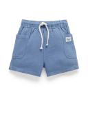 Purebaby Pull On Shorts - Atlantic 1
